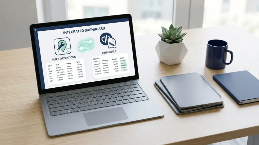 HVAC Software with QuickBooks